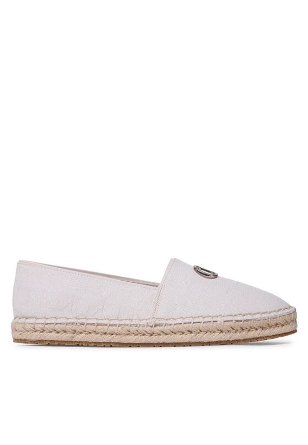 Calvin Klein Espadryle Espadrille W/Hw HW0HW01458 Écru. Materiał: materiał