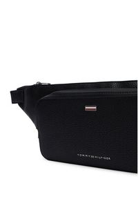 TOMMY HILFIGER - Tommy Hilfiger Nerka Th Central Bumbag AM0AM14437 Czarny. Kolor: czarny. Materiał: skóra #5