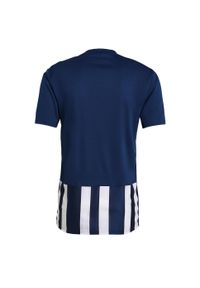 Adidas - Koszulka męska adidas Striped 21 Jersey. Kolor: biały, wielokolorowy, niebieski. Materiał: jersey