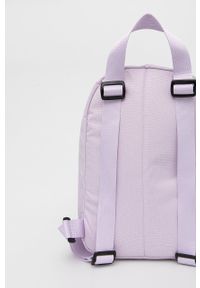 Converse plecak kolor różowy duży gładki. Kolor: fioletowy. Wzór: gładki