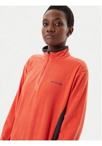 columbia - Columbia Polar Klamath Range™ II Half Zip 1352472 Pomarańczowy Regular Fit. Kolor: pomarańczowy. Materiał: syntetyk #4