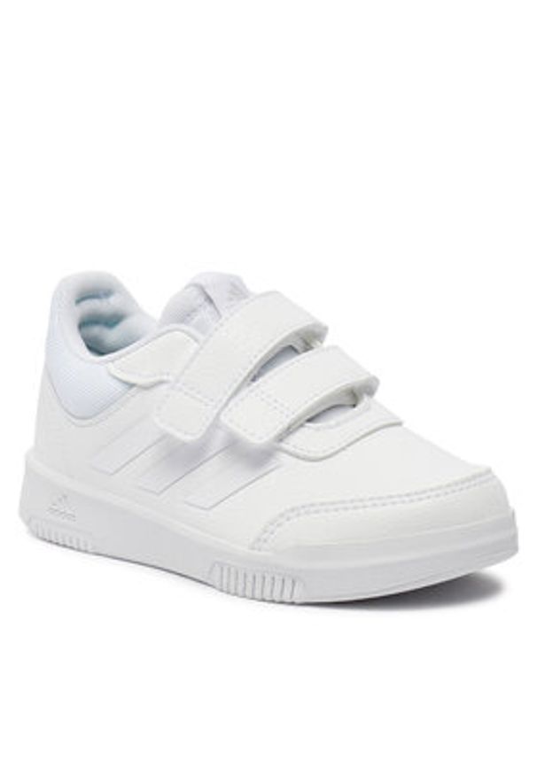 Adidas - adidas Sneakersy Tensaur Sport Training Hook and Loop Shoes GW1987 Biały. Kolor: biały. Materiał: skóra