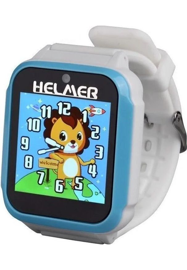 Helmer - Smartwatch HELMER HELMER KW 801 smartwatch / zegarek sportowy LCD Cyfrowy Ekran dotykowy. Rodzaj zegarka: smartwatch. Styl: sportowy