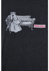 medicine - Medicine - T-shirt bawełniany Wisława Szymborska. Kolor: szary. Materiał: bawełna. Wzór: nadruk