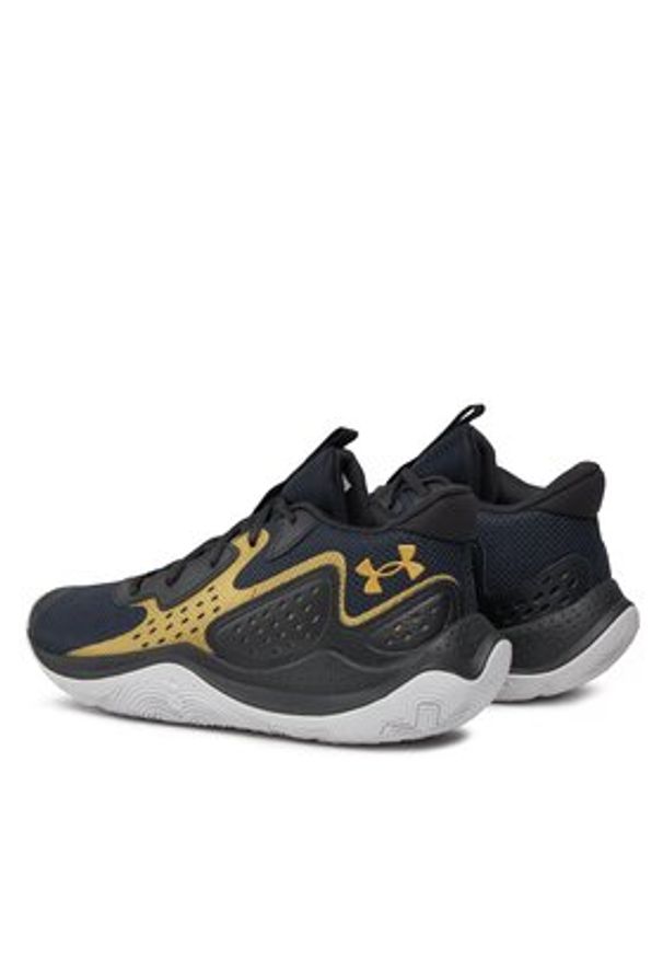 Under Armour Buty do koszykówki Ua Jet '23 3026634-001 Czarny. Kolor: czarny. Materiał: skóra. Sport: koszykówka