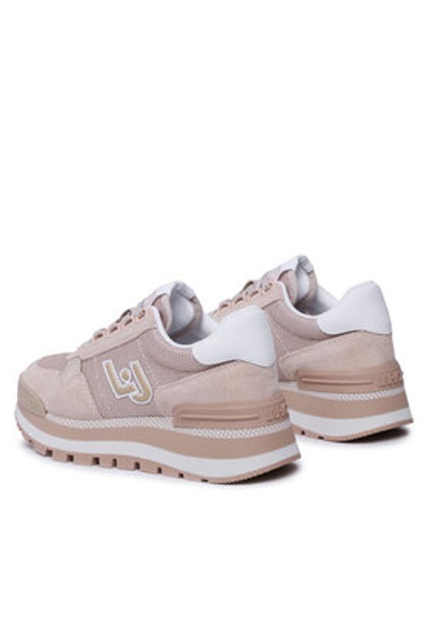 Liu Jo Sneakersy Amazing 16 BA3119 PX027 Beżowy. Kolor: beżowy. Materiał: materiał