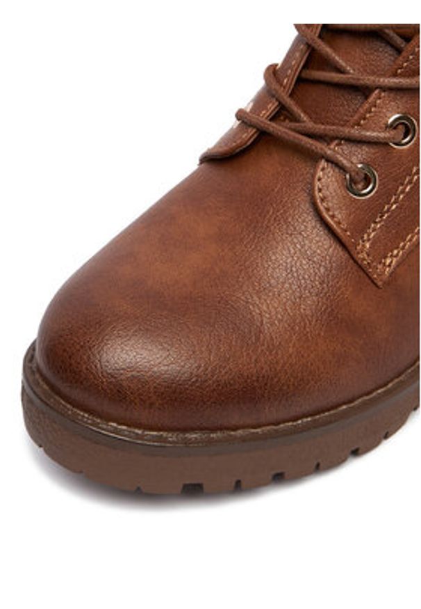 Beverly Hills Polo Club Trzewiki EO-WS0680-01 Brązowy. Kolor: brązowy. Materiał: skóra, materiał