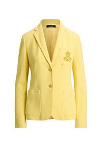 Lauren Ralph Lauren - LAUREN RALPH LAUREN Marynarka 200797305031 Żółty Slim Fit. Kolor: żółty. Materiał: bawełna #2