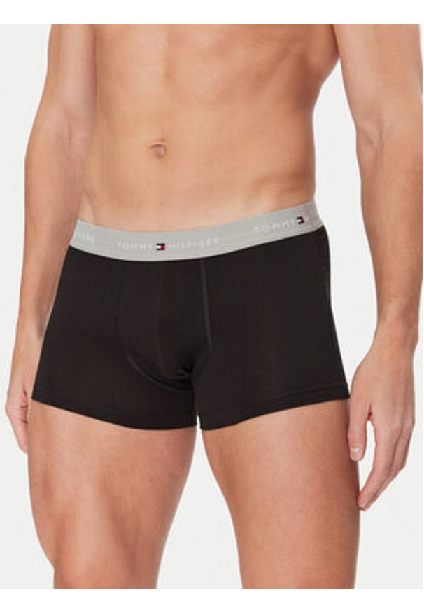 TOMMY HILFIGER - Tommy Hilfiger Komplet 3 par bokserek UM0UM02763 Czarny. Kolor: czarny. Materiał: bawełna