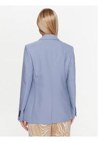 Calvin Klein Marynarka Essential Tailored K20K205187 Błękitny Regular Fit. Kolor: niebieski. Materiał: syntetyk #5