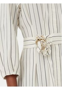 Marella Sukienka koszulowa Denis 2513221111200 Biały Regular Fit. Kolor: biały. Materiał: wiskoza. Typ sukienki: koszulowe #5