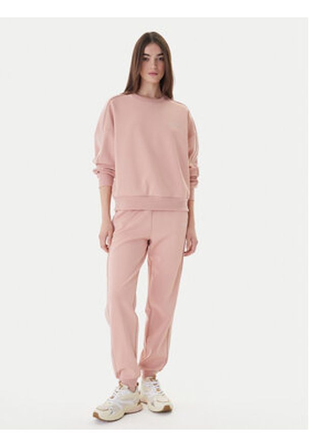 Guess Bluza V6RQ96 KCX22 Różowy Regular Fit. Kolor: różowy. Materiał: syntetyk