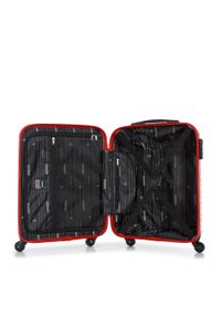 Wittchen - Mała walizka z zawieszką czerwona. Kolor: czerwony. Materiał: guma #5