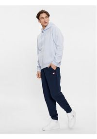 Tommy Jeans Spodnie dresowe Badge DM0DM18355 Granatowy Regular Fit. Kolor: niebieski. Materiał: bawełna #3