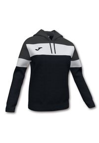 Damska bluza z kapturem Joma Crew IV. Typ kołnierza: kaptur. Kolor: szary, biały, brązowy, czarny, wielokolorowy. Sport: piłka nożna