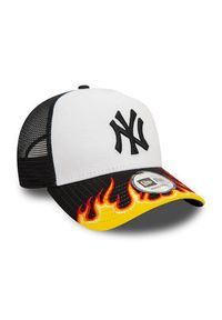 New Era Czapka z daszkiem MBL Flame Trucker N 60565478 Czarny. Kolor: czarny. Materiał: materiał