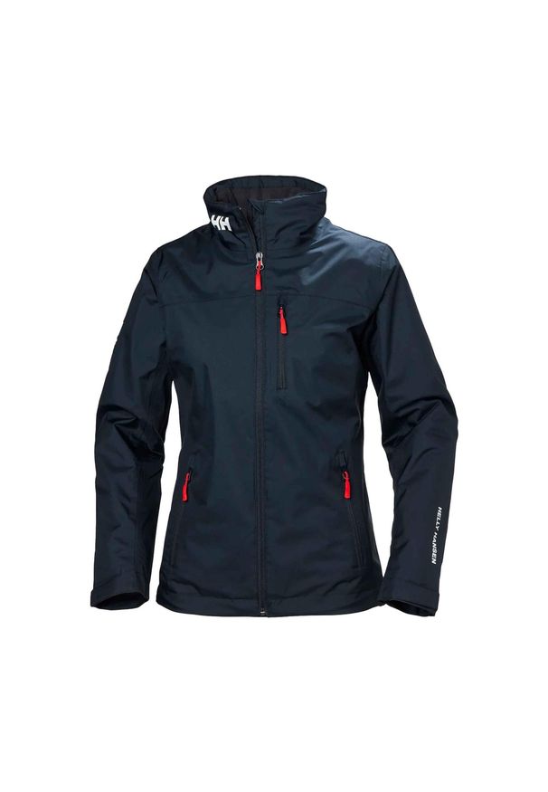 Kurtka damska Helly Hansen crew midlayer. Kolor: niebieski. Sport: turystyka piesza