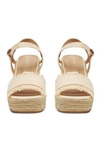 DeeZee Espadryle E0822-4A Beżowy. Kolor: beżowy. Materiał: materiał #4