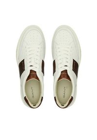 GANT - Gant Sneakersy 30631890 Écru. Materiał: skóra #5