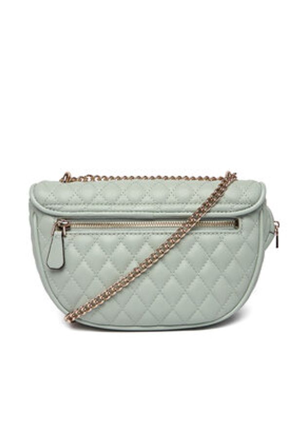 Guess Torebka Atabey HWQG98 94210 Niebieski. Kolor: niebieski. Materiał: skórzane