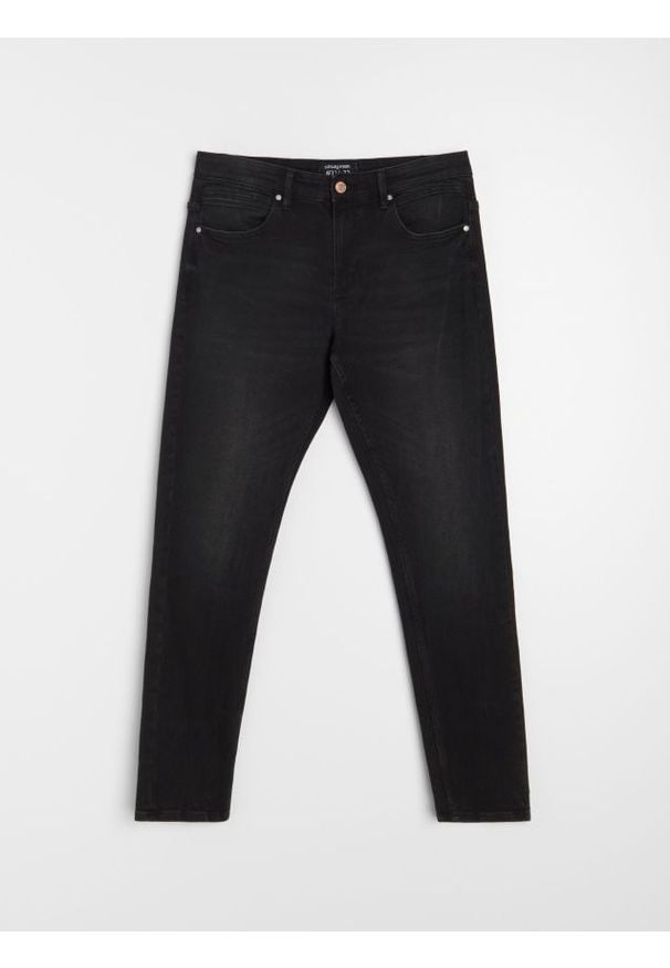 Sinsay - Jeansy skinny - czarny. Kolor: czarny