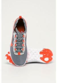 Nike Kids - Buty dziecięce Renew Element 55. Nosek buta: okrągły. Zapięcie: sznurówki. Kolor: szary. Materiał: guma #4