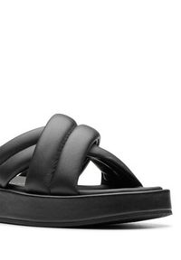 Clarks Klapki Alda Glide 26179276 Czarny. Kolor: czarny. Materiał: skóra #4