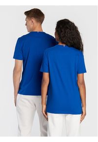 Le Coq Sportif T-Shirt Unisex 2220665 Niebieski Regular Fit. Kolor: niebieski. Materiał: bawełna #6