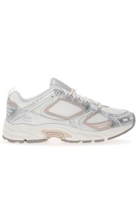 TOMMY HILFIGER - Buty damskie Tommy Jeans Archive Runner EN0EN02680-PJ5 - srebrne. Kolor: srebrny. Materiał: jeans. Szerokość cholewki: normalna #1