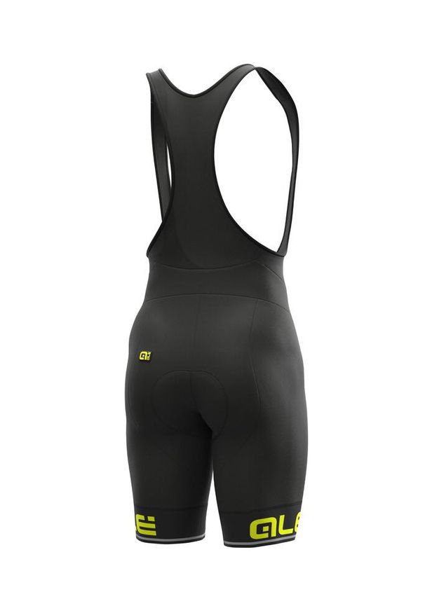 ALÉ CYCLING - Spodenki rowerowe męskie Alé Cycling Solid Corsa. Kolor: żółty, wielokolorowy, czarny