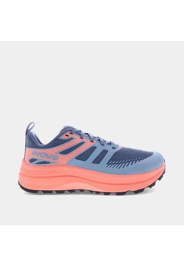 Buty trailowe damskie Inov-8 TrailFly Max Wide. Kolor: pomarańczowy, niebieski, szary, wielokolorowy. Sport: bieganie