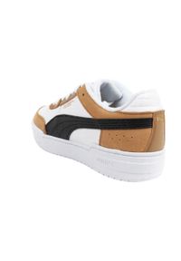 Puma - Męskie Skórzane Buty Sportowe CA Pro. Kolor: czarny, brązowy, biały, wielokolorowy. Materiał: skóra. Sport: turystyka piesza