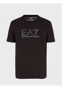 EA7 Emporio Armani T-Shirt 6RPT71 PJM9Z 1200 Czarny Regular Fit. Kolor: czarny. Materiał: bawełna #5