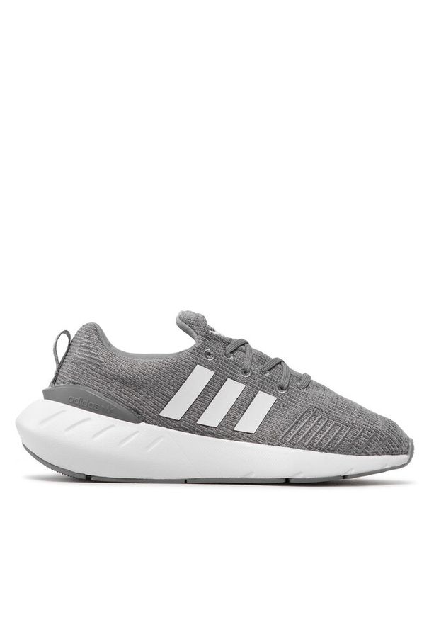 Adidas - Sneakersy adidas. Kolor: szary. Sport: bieganie