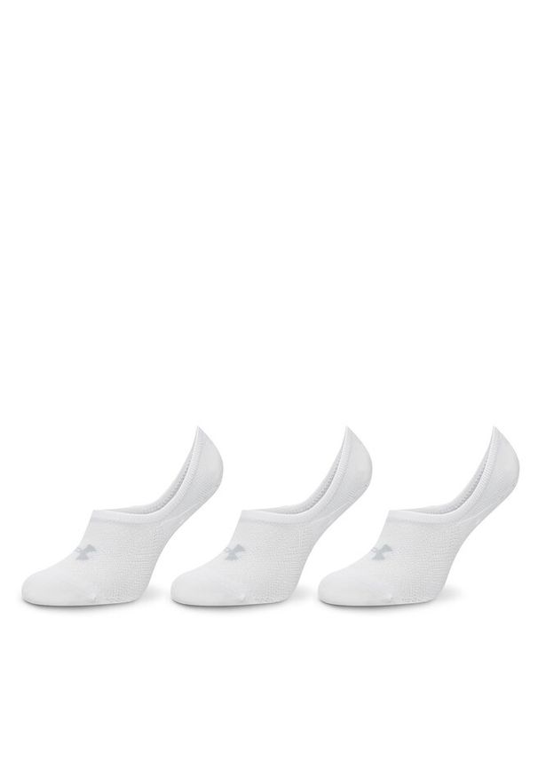 Zestaw 3 par stopek unisex Under Armour. Kolor: biały
