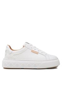 Tory Burch Sneakersy Ladybug Sneaker 143067 Biały. Kolor: biały. Materiał: skóra