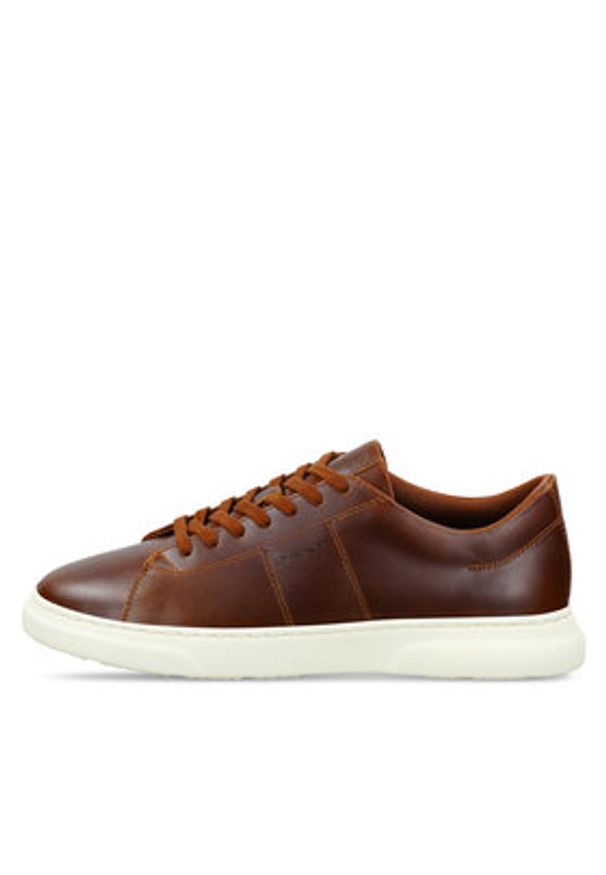 GANT - Gant Sneakersy 32631215 Brązowy. Kolor: brązowy. Materiał: skóra