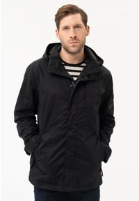 Volcano - Dłuższa kurtka przejściowa J-PAXON. Typ kołnierza: kaptur. Długość: długie. Wzór: napisy. Sezon: jesień, wiosna. Styl: klasyczny, elegancki #1