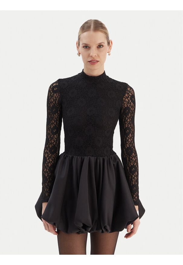 BARDOT - Bardot Sukienka koktajlowa Yana 60191DB Czarny Slim Fit. Kolor: czarny. Materiał: syntetyk. Styl: wizytowy