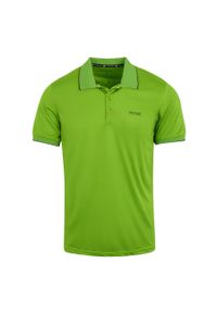 Polo Regatta Remex II. Typ kołnierza: polo. Kolor: zielony. Styl: sportowy #1