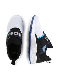 BOSS - Boss Sneakersy J50853 S Niebieski. Kolor: niebieski. Materiał: materiał, mesh #7