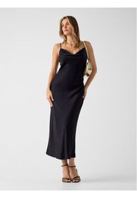 Guess Sukienka codzienna 180182 Czarny Classic Fit. Okazja: na co dzień. Kolor: czarny. Typ sukienki: proste. Styl: casual #1