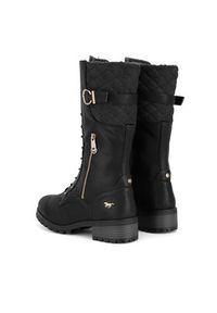 Mustang Kozaki 1435-602 Czarny. Kolor: czarny. Materiał: materiał #3