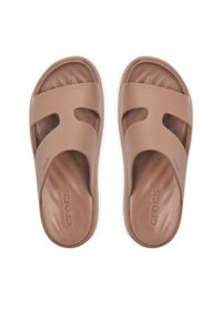 Crocs Klapki Getaway Platform H-Strap 209409 Beżowy. Kolor: beżowy. Obcas: na platformie #2