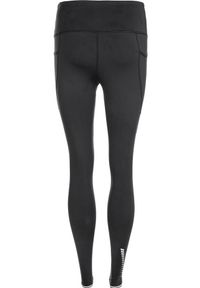 ENDURANCE - Legginsy do biegania damskie Endurance Energy Winter. Kolor: czarny