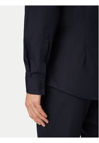 Hugo - HUGO Koszula Koey 50561154 Granatowy Slim Fit. Kolor: niebieski. Materiał: bawełna #3