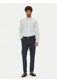 TOMMY HILFIGER - Tommy Hilfiger Koszula MW0MW39159 Błękitny Regular Fit. Kolor: niebieski. Materiał: bawełna