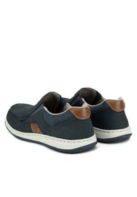 Rieker Półbuty 17368-14 Granatowy. Kolor: niebieski. Materiał: nubuk, skóra #5