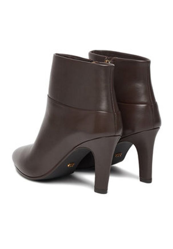 Gino Rossi Botki EO-SARA-121926 Brązowy. Kolor: brązowy. Materiał: skóra