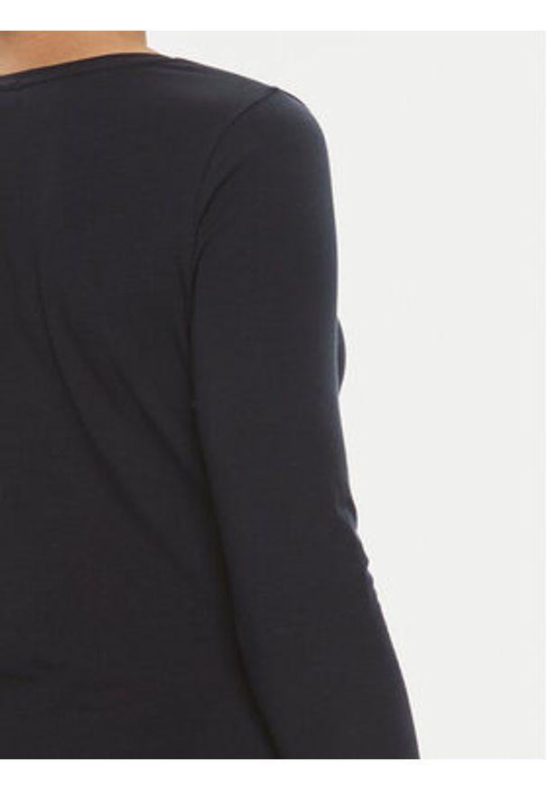 JOOP! Bluzka Taiia 30037596 Granatowy Regular Fit. Kolor: niebieski. Materiał: bawełna